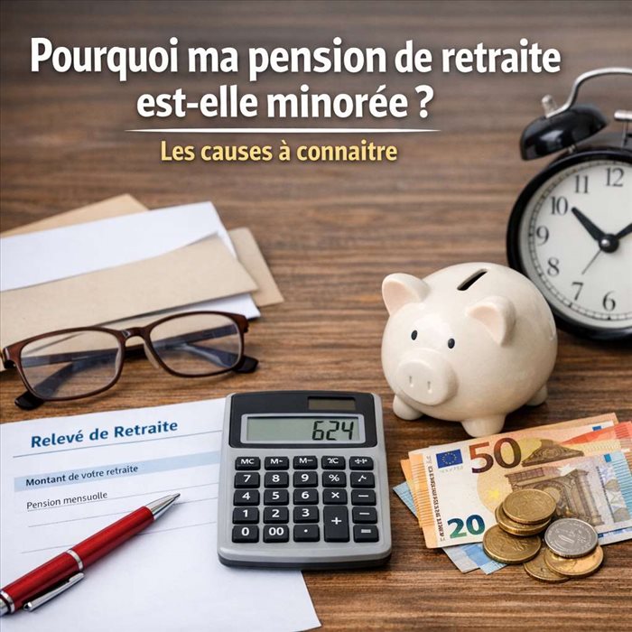 Pourquoi ma pension de retraite est-elle minorée ? Causes et solutions