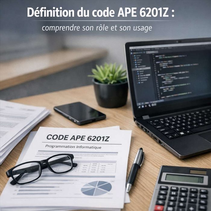 Code APE 6201Z : définition, activités et obligations