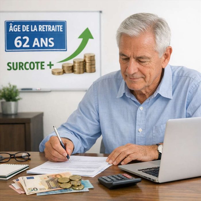 Surcote retraite : comment gagner plus après l’âge légal ?