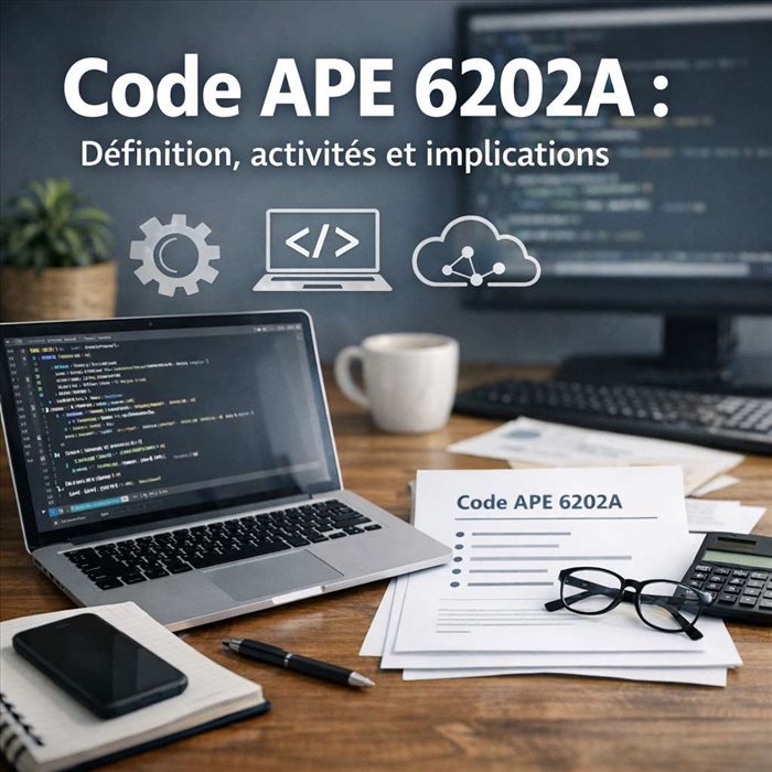 Code APE 6202A : définition, usage et conséquences SEO