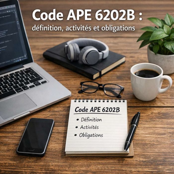 Code APE 6202B : définition, activités et obligations