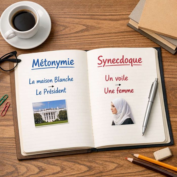 Métonymie et synecdoque : comment les distinguer ? Exemples