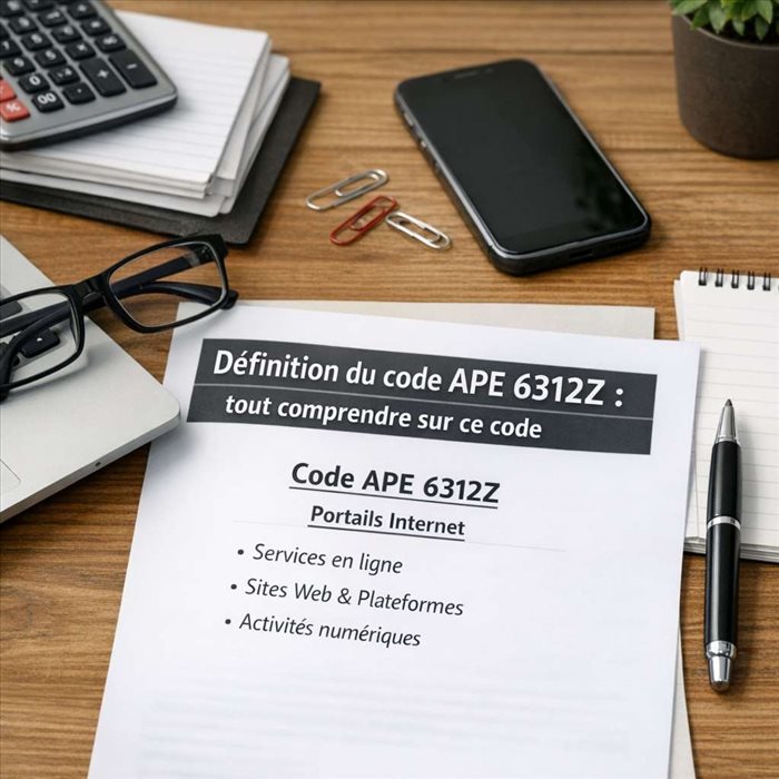 Code APE 6312Z : définition, activités couvertes et impacts