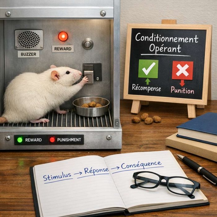 Conditionnement opérant : définition, exemples et applications