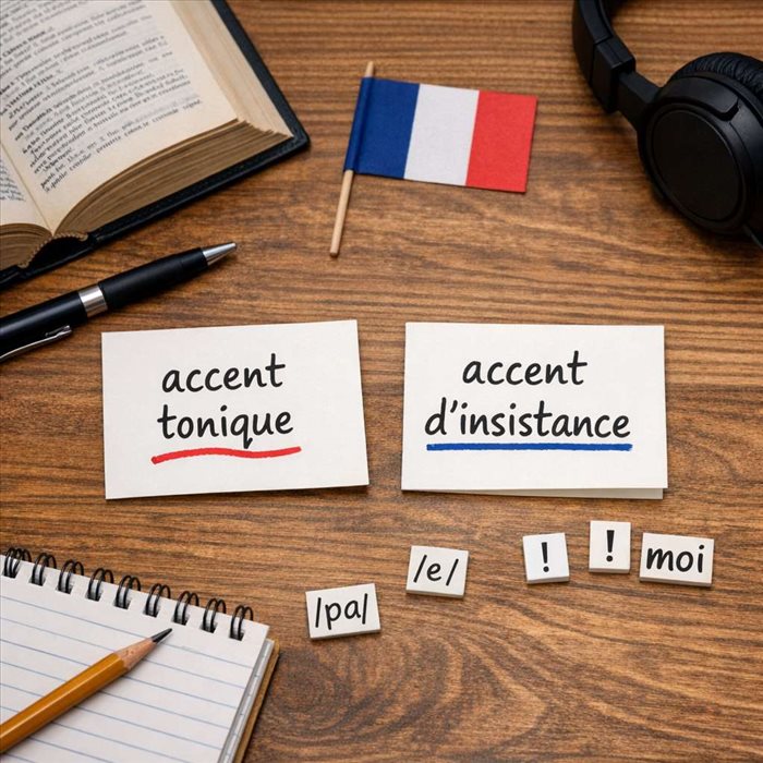 Accent tonique et accent d’insistance en français : les distinguer