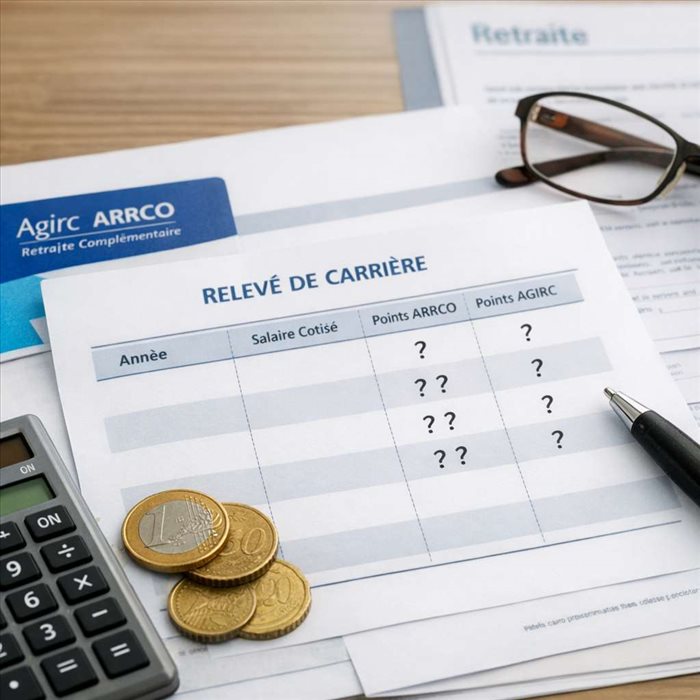 Points Agirc-Arrco manquants : comprendre et corriger
