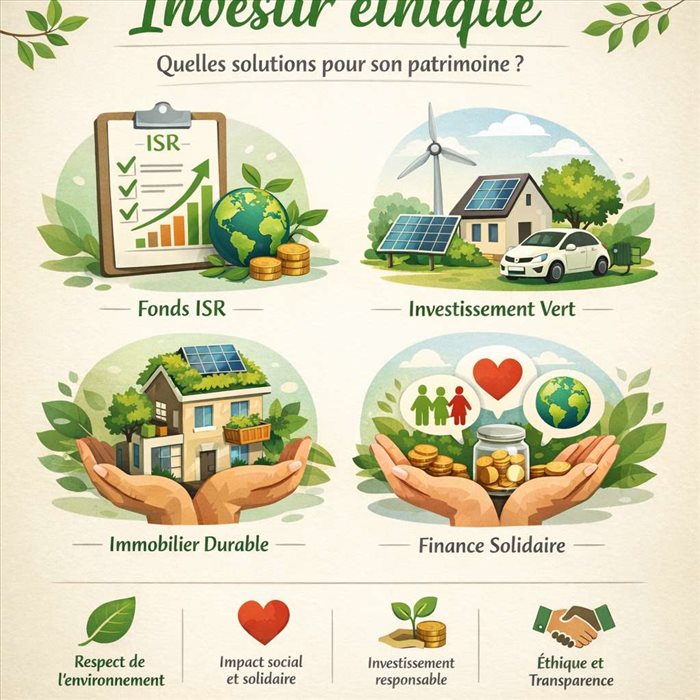 Investir éthique : quelles solutions pour son patrimoine ?