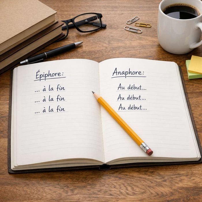 Différence entre épiphore et anaphore : guide clair et simple