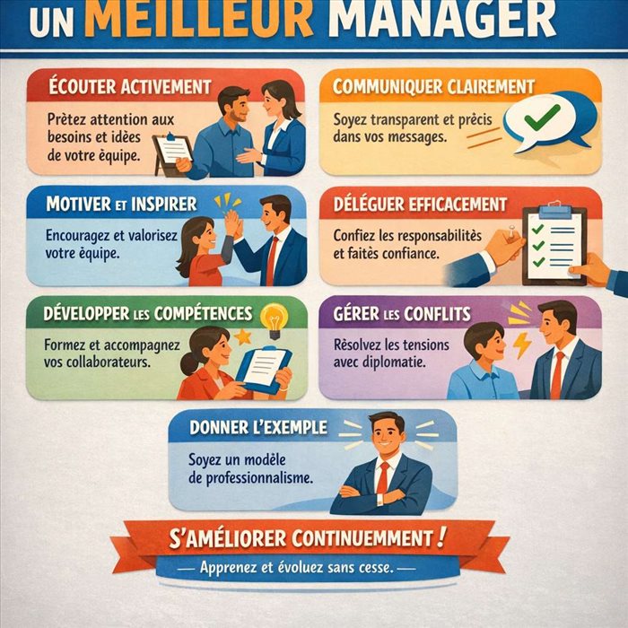 Quelles sont les compétences clés à développer pour être un bon manager ?