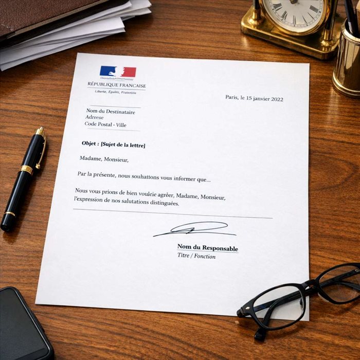Comment rédiger l'adresse d'une lettre officielle ?
