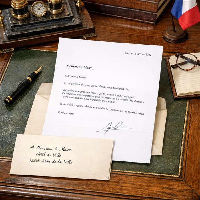 Formules de politesse pour écrire au maire