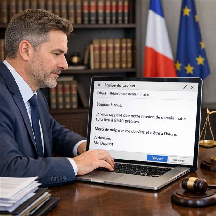 Formules de Politesse pour Emails à un Avocat