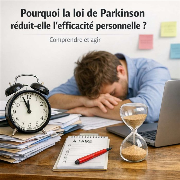 Pourquoi la loi de Parkinson réduit-elle l’efficacité personnelle ?